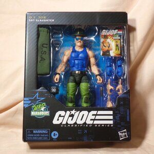 G.I. Joe Sgt Slaughter #129 C10 6" Figure Classified Series Mad Marauders Hasbro